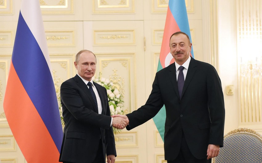 Президенты Азербайджана и России обсудили шаги по дальнейшей стабилизации обстановки в регионе