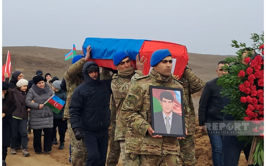 В Джебраиле простились с шехидом Первой Карабахской войны Мушфигом Гулиевым