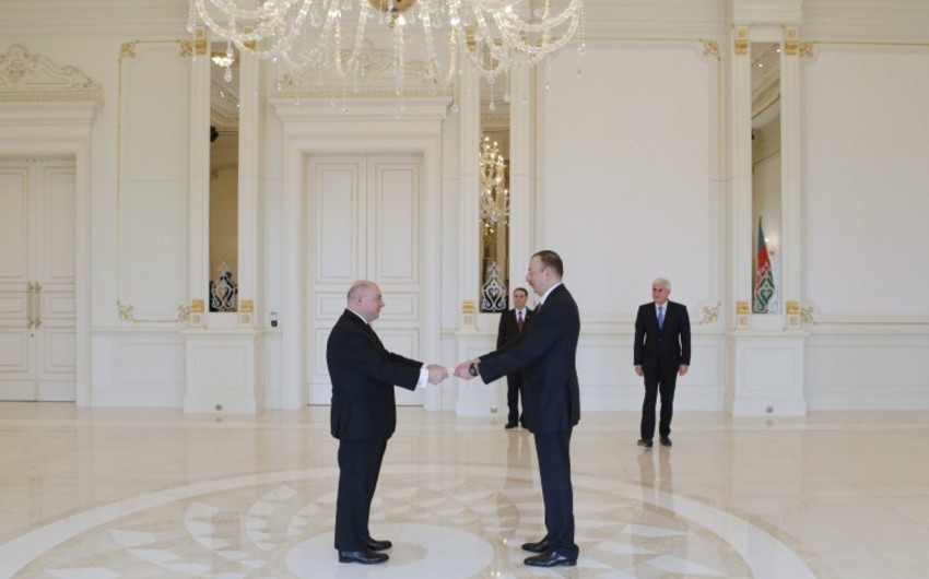 President Ilham Aliyev received the credentials of the newly-appointed Polish Ambassador