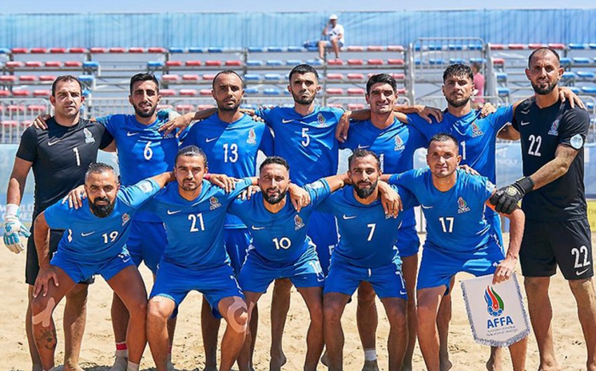Avropa Oyunları: Çimərlik futbolu üzrə Azərbaycan millisinin heyəti bəlli olub
