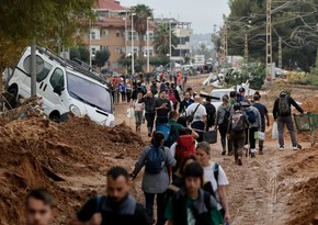 İspaniyada daşqınlar nəticəsində ölənlərin sayı 211 nəfərə çatıb