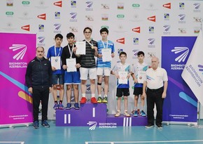 17 yaşadək badmintonçular arasında ölkə birinciliyində 5 kateqoriya üzrə qaliblər müəyyənləşib