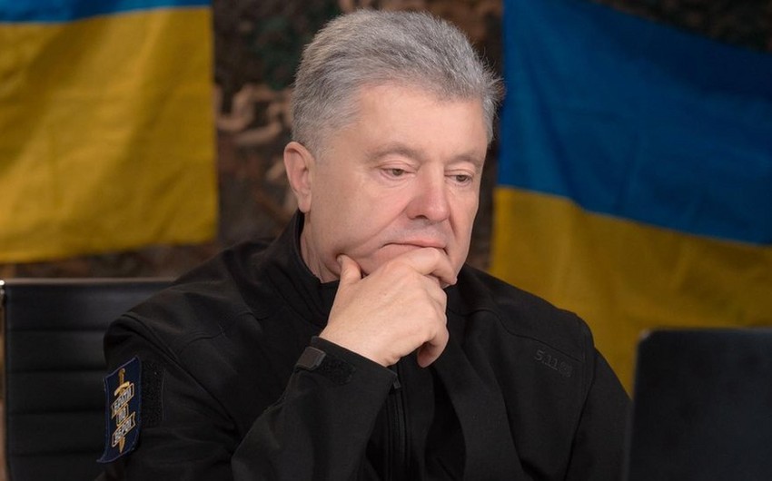Ukraynanın keçmiş prezidenti Petro Poroşenkonun ölkədən çıxışı məhdudlaşdırılıb 
