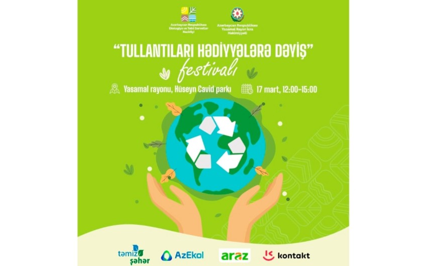 Bakıda “Tullantıları hədiyyələrə dəyiş” adlı festival keçiriləcək