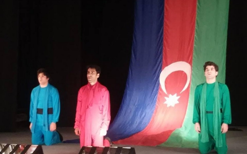 Bakı Uşaq Teatrında Vətən tamaşası nümayiş etdirilib