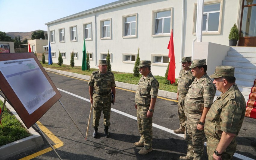 Состоялось открытие новой воинской части в прифронтовой зоне