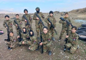 Armenia exploits kids in reviving militarism