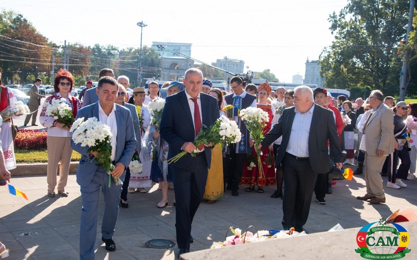 Азербайджанцы Молдовы организовали массовые мероприятия в честь 100-летия Гейдара Алиева