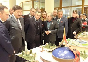 Works of Azerbaijani Sculptor Said Rustam displayed