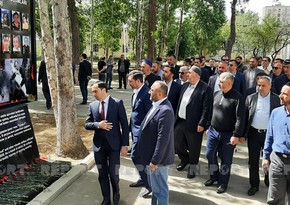 Georgian clerics visiting Ganja