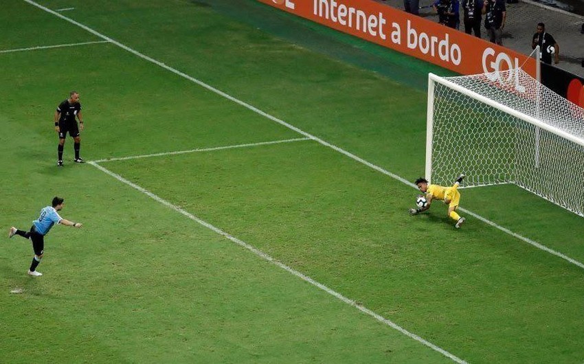 Незабитый пенальти Суареса не пустил Уругвай в полуфинал Кубка Америки