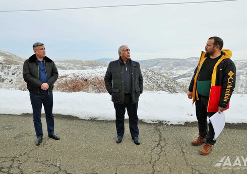 Салех Мамедов ознакомился с ходом реализации дорожных проектов в Карабахе 