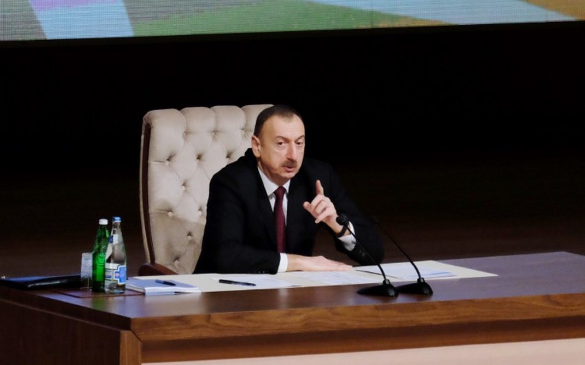​Azərbaycan Prezidenti: “Ermənistan heç nökər adına da layiq deyil”