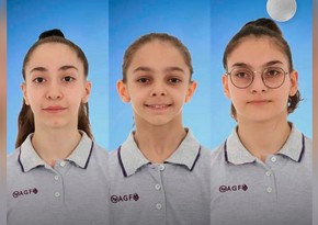 Азербайджанские гимнастки завоевали серебряную медаль на чемпионате Европы