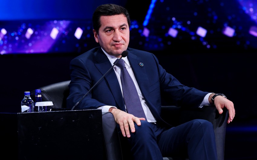 Hikmət Hacıyev: Qarabağ müharibəsi zamanı erməni mənbələr süni şəkildə yaradılmış təsvirlərdən istifadə edirdi