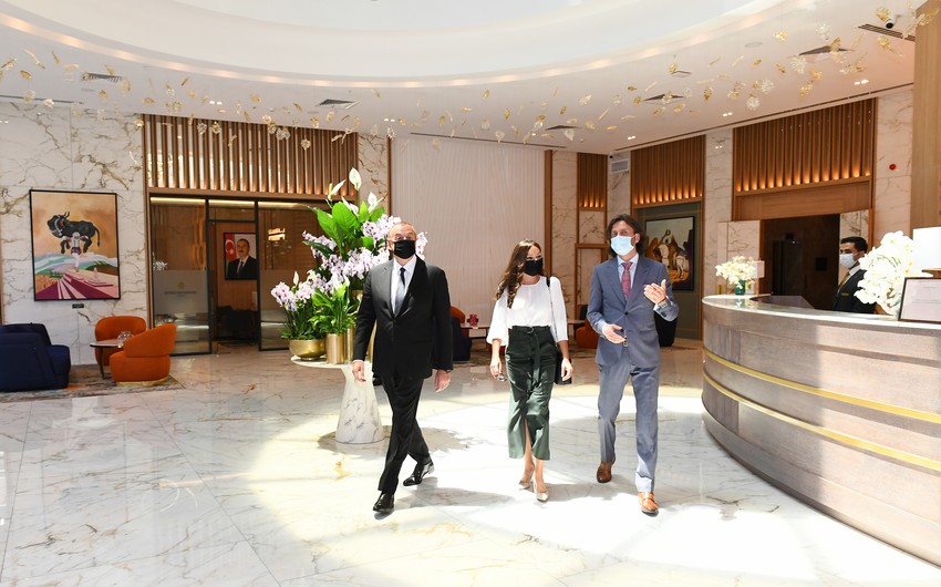 İlham Əliyev Bakıda “Intercontinental” hotelinin açılışında iştirak edib - YENİLƏNİB