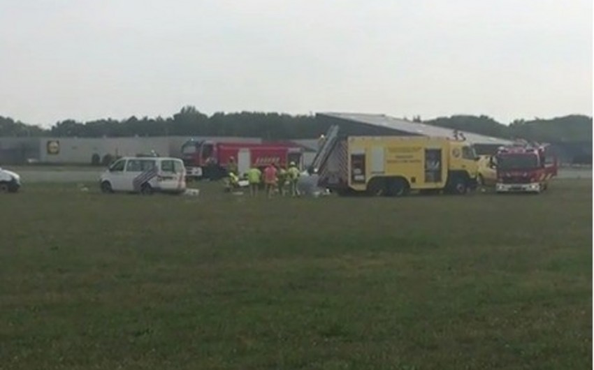 Легкомоторный самолёт потерпел крушение в Бельгии - ФОТО - ВИДЕО