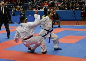 ​4 Azerbaijani karate fighters pass to semifinal of Baku-2015