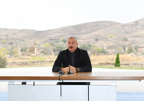 Ильхам Алиев: Мы добьемся доведения до всего мира исчерпывающей информации о зверствах армян