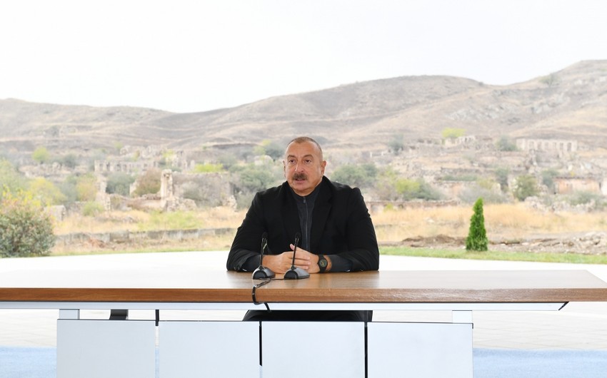 Ильхам Алиев: Мы добьемся доведения до всего мира исчерпывающей информации о зверствах армян
