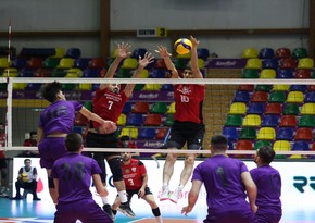 Voleybol üzrə Azərbaycan Kubokunda qrup mərhələsinin son oyunları keçirilib