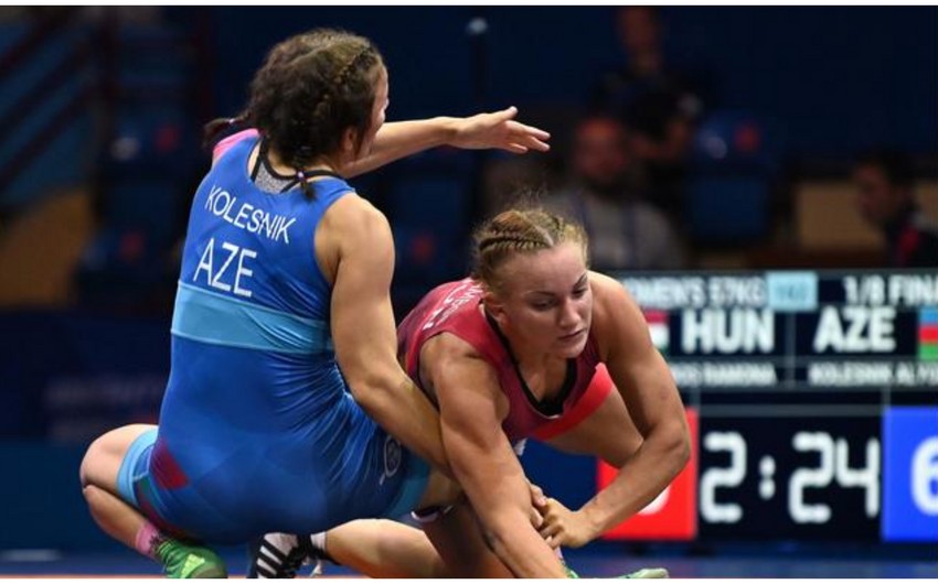 Чемпионат мира по борьбе: Азербайджанская спортсменка проиграла сопернице