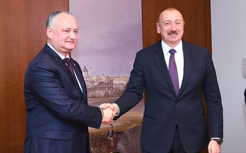 Состоялась встреча президентов Азербайджана и Молдовы - ОБНОВЛЕНО