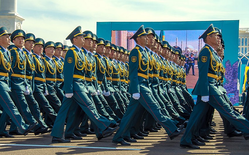 В Астане прошёл самый масштабный военный парад в истории Казахстана