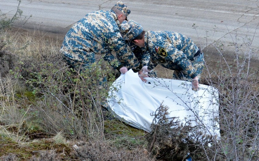 В Джебраиле найдены останки еще одного армянского военнослужащего