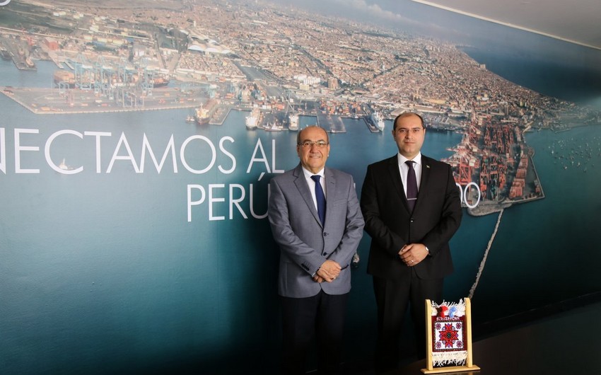 Azerbaijan and Peru discuss cooperation in port infrastructure - PHOTO