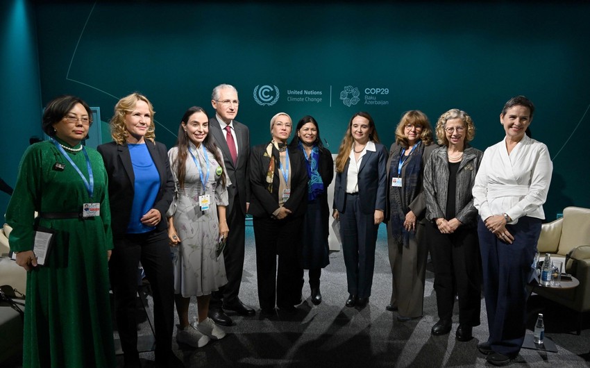 Leyla Aliyeva participates in Global Leaders Dialogue at COP29