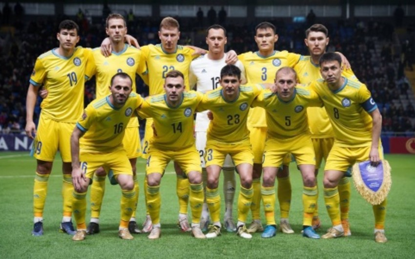 Qazaxıstan millisinin Azərbaycanla oyun üçün heyəti açıqlanıb