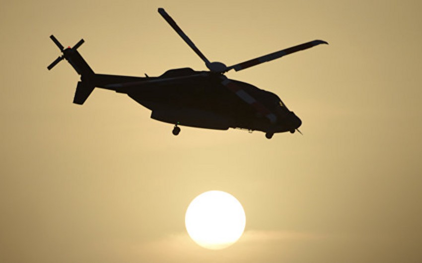 В Мексике разбился полицейский вертолет, экипаж чудом избежал смерти