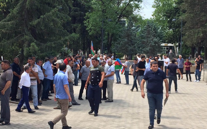 Азербайджанцы в Грузии проводят акцию в поддержку мира