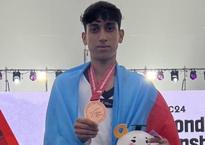 Azərbaycan taekvondoçusu dünya çempionatında bürünc medal qazanıb