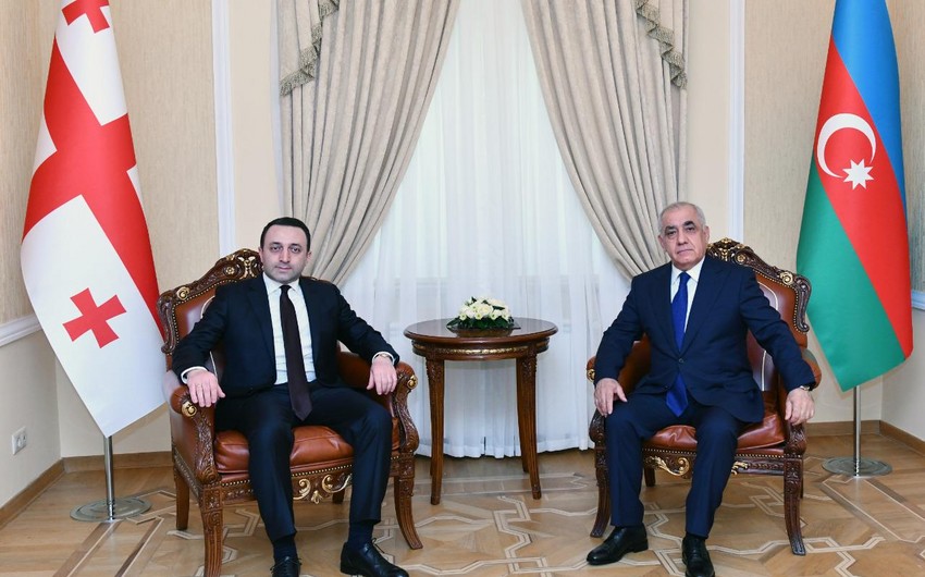 Состоялся телефонный разговор премьер-министров Азербайджана и Грузии