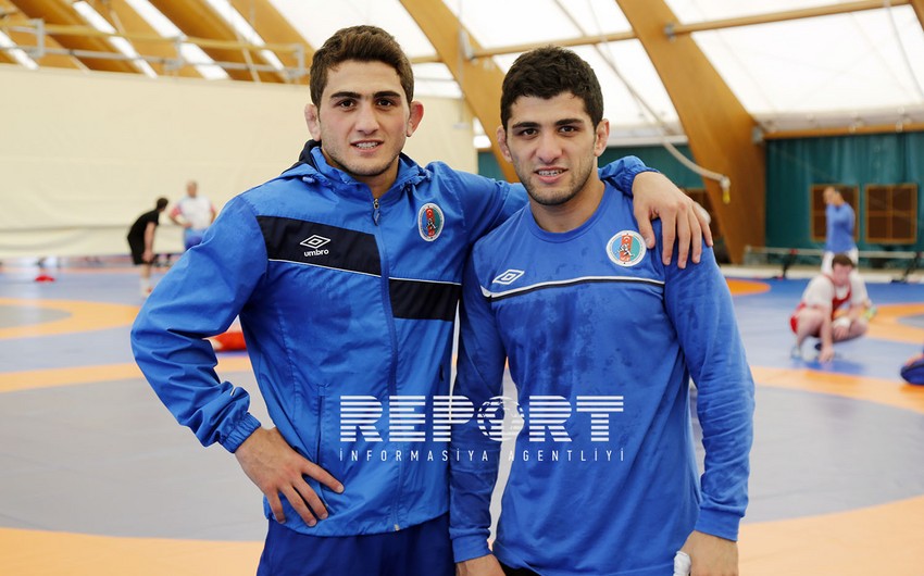Azerbaijani wrestler brothers defeat Armenian representatives - PHOTO