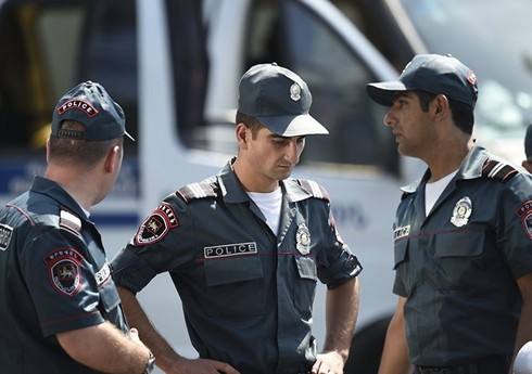Ermənistan polisi beynəlxalq forumun keçirildiyi əraziyə əlavə qüvvə cəmləyib