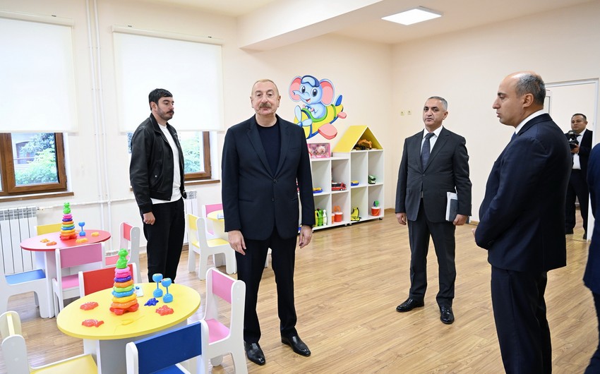 Nursery-kindergarten No. 1 in Khankandi reopened after renovation