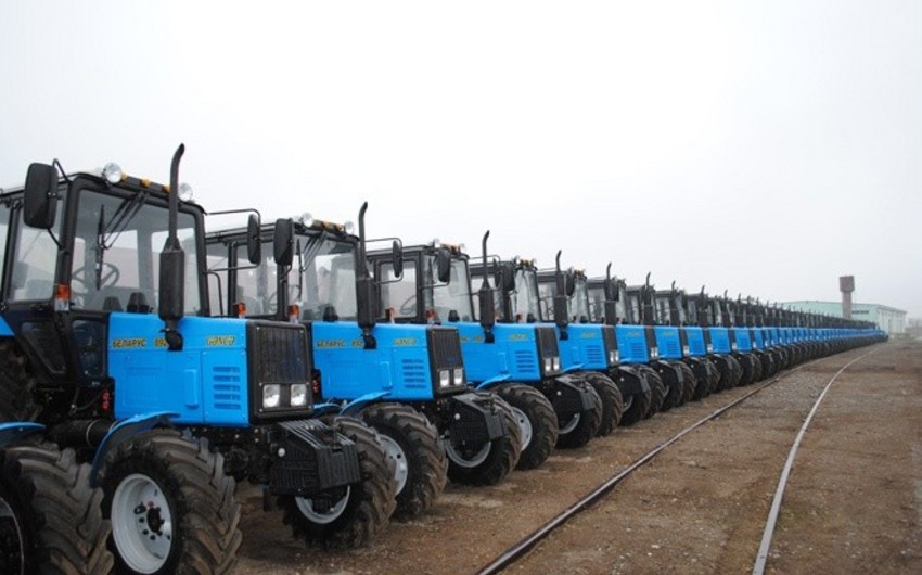 Azərbaycan traktor istehsalını 2 dəfə artırıb