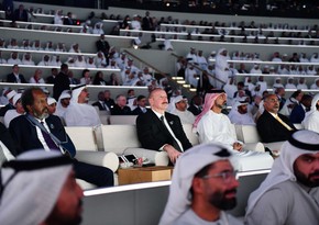 President Ilham Aliyev participates in event held on occasion of National Day of United Arab Emirates in Dubai