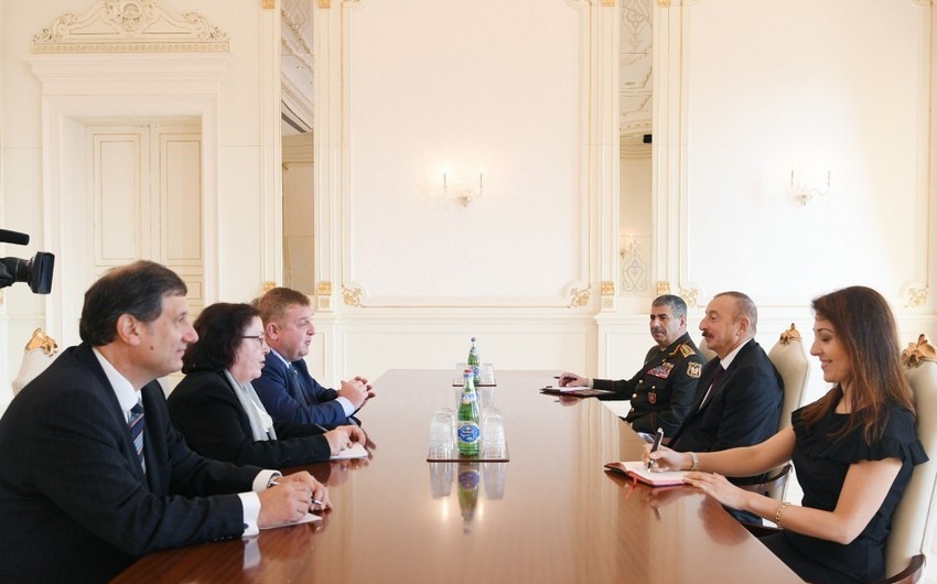 President of Azerbaijan receives delegation led by Bulgarian deputy prime minister