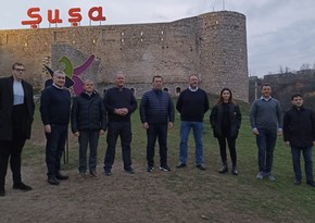 Члены межпарламентской группы дружбы Британия-Азербайджан посетили Шушу