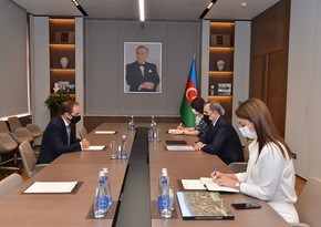 Jeyhun Bayramov meets head of UNICEF Baku office