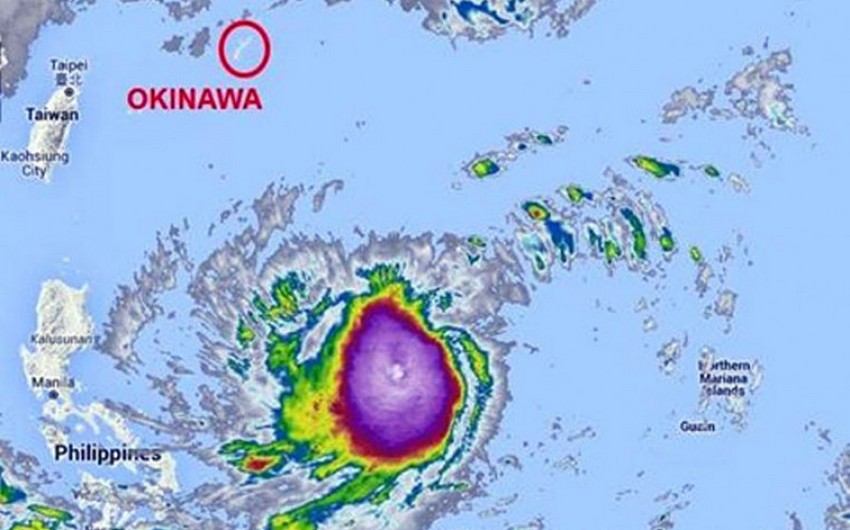 “Ducuan” fırtınası Yaponiyaya yaxınlaşır