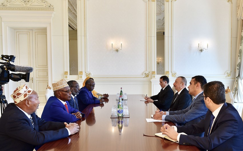 President Ilham Aliyev receives delegation led by President of National Assembly of Djibouti