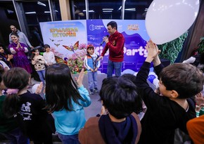CinemaPlus Bakıxanov Mall-da uşaqlar üçün bayram şənliyi keçirib