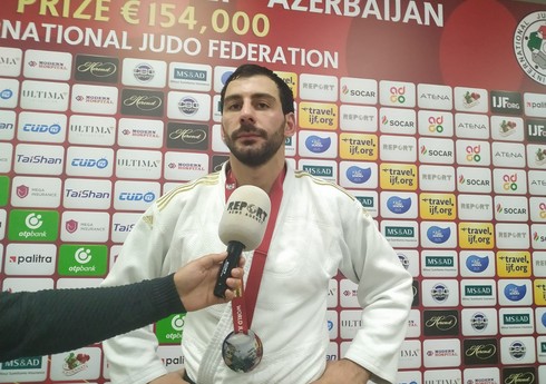 Большой шлем: Еще один азербайджанский дзюдоист завоевал золотую медаль