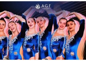 Азербайджанские гимнастки завоевали золото в Испании