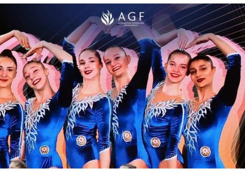 Азербайджанские гимнастки завоевали золото в Испании
